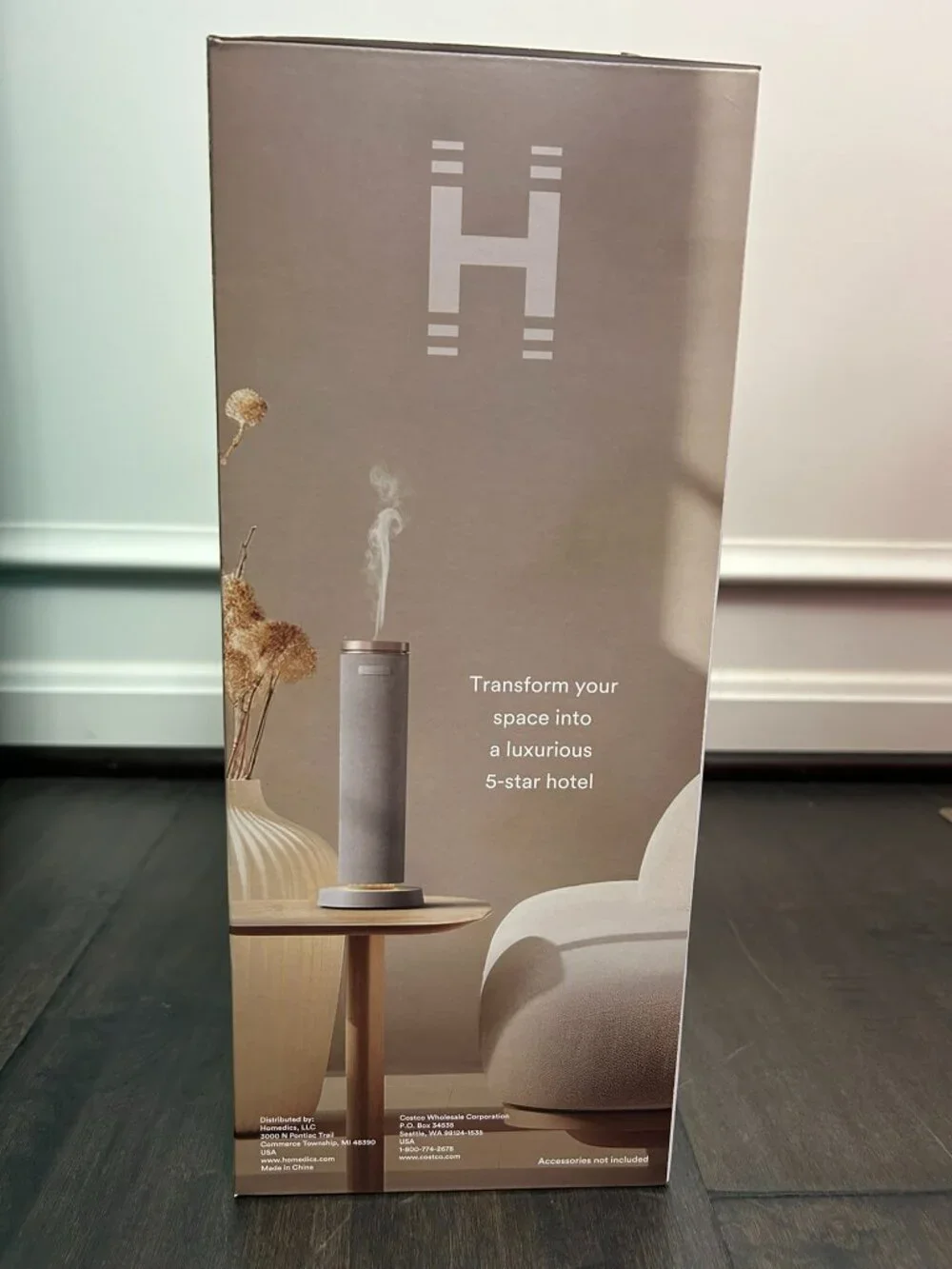 Homedics SereneScent Portable Waterless Home Fragrance Oil Diffuser Bundle - NWB
